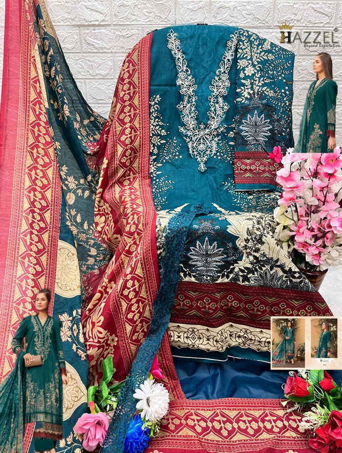 Hazzel 080 A To D Lawn Cotton Pakistani Suits Wholesale Shop In Surat
